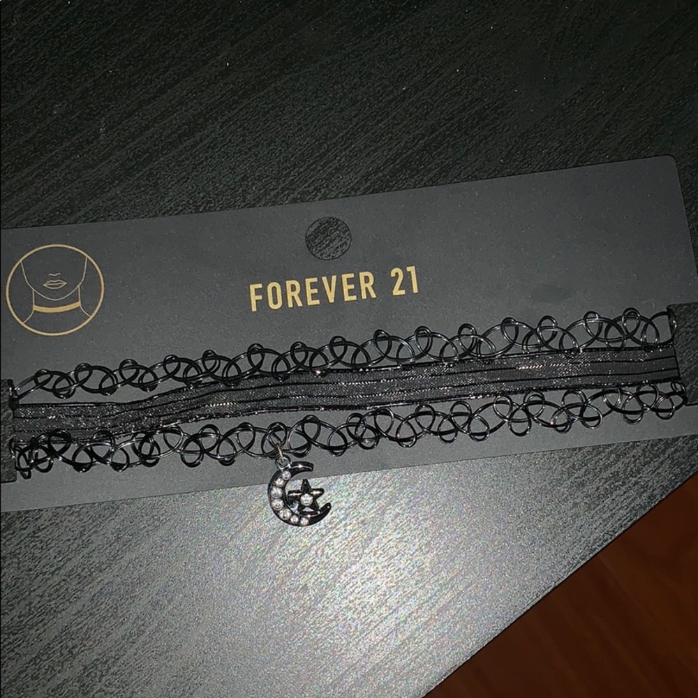 [ 3 Set ] black chokers